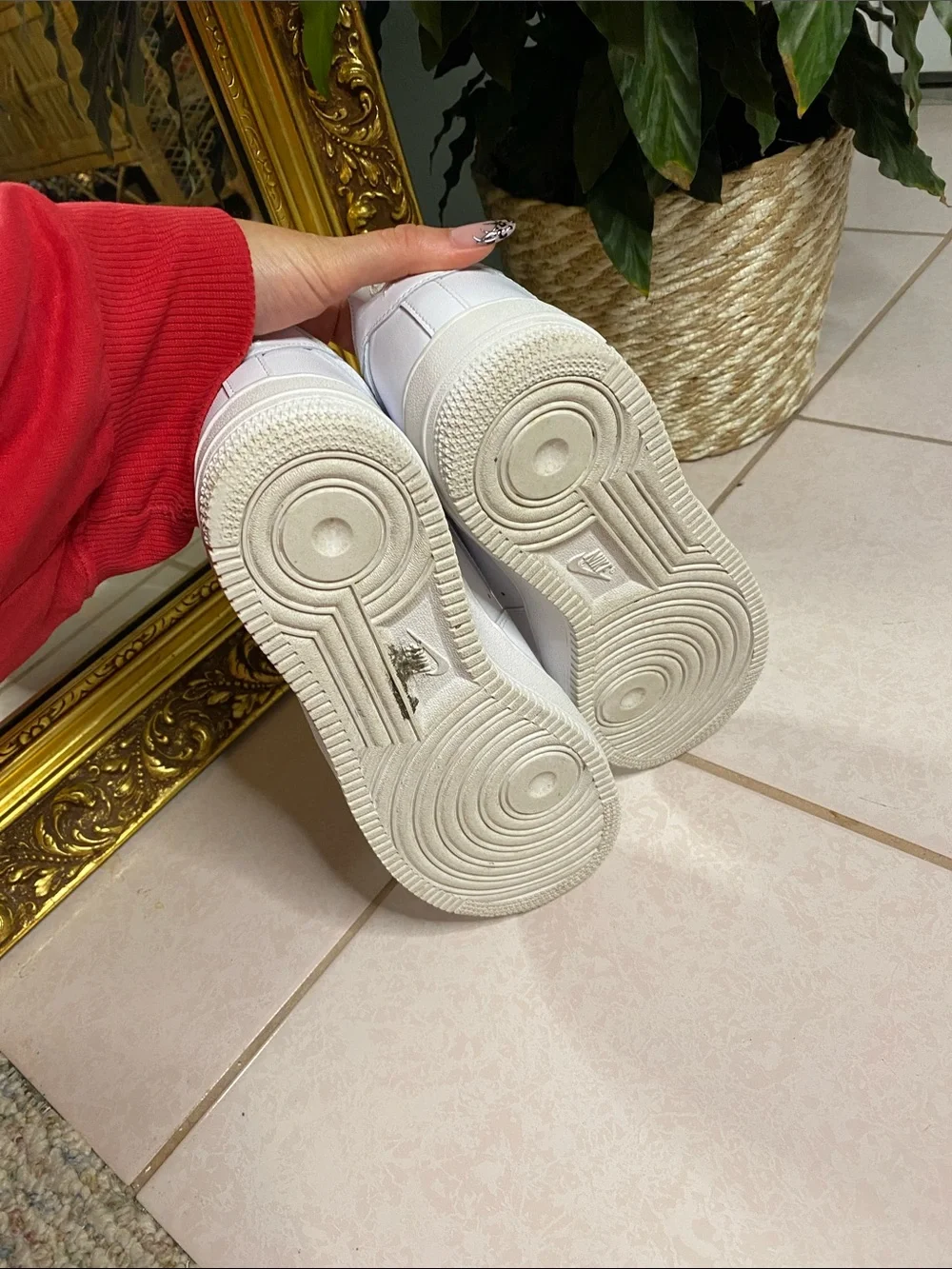 Nike all white